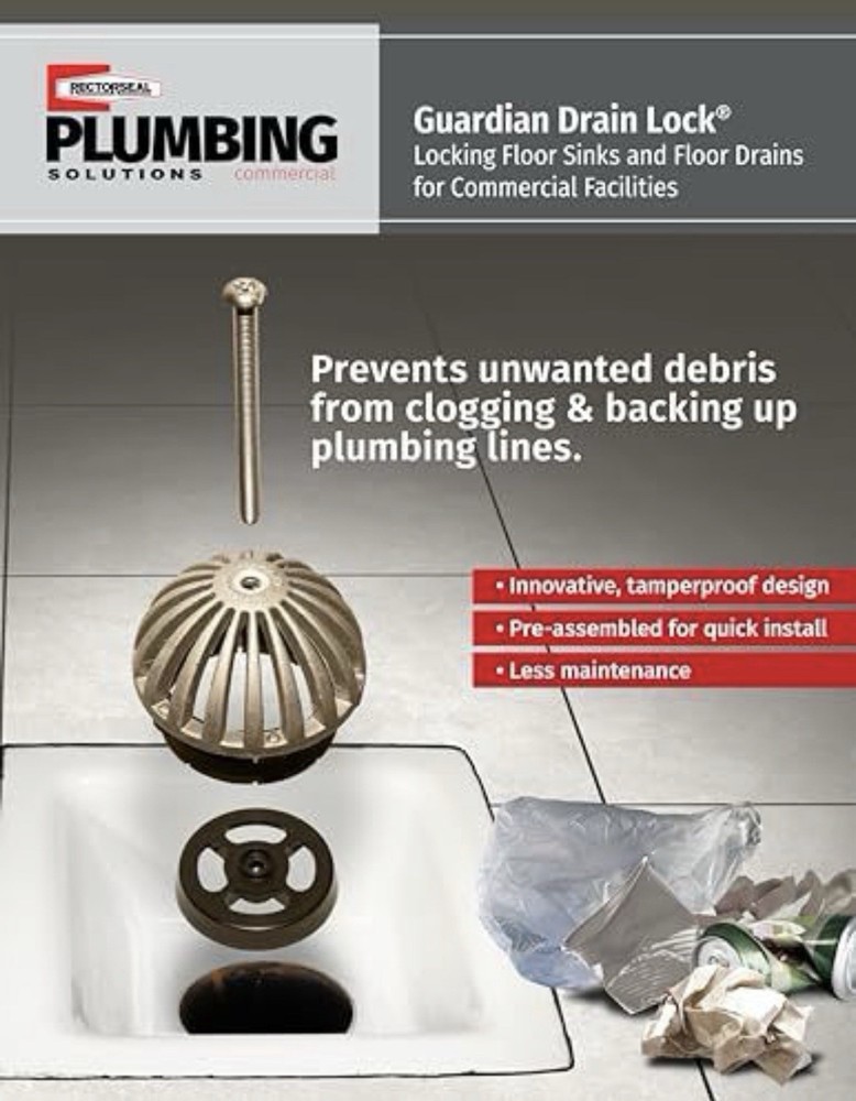Guardian Drain- Lock GDL-DOME-2000, 2" Dome- D- Lock