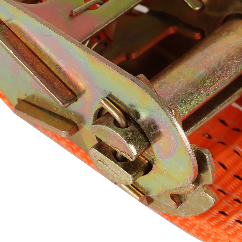 4-Pack Heavy Duty E-Track Ratchet Straps, 2" x 15', 4400 lbs