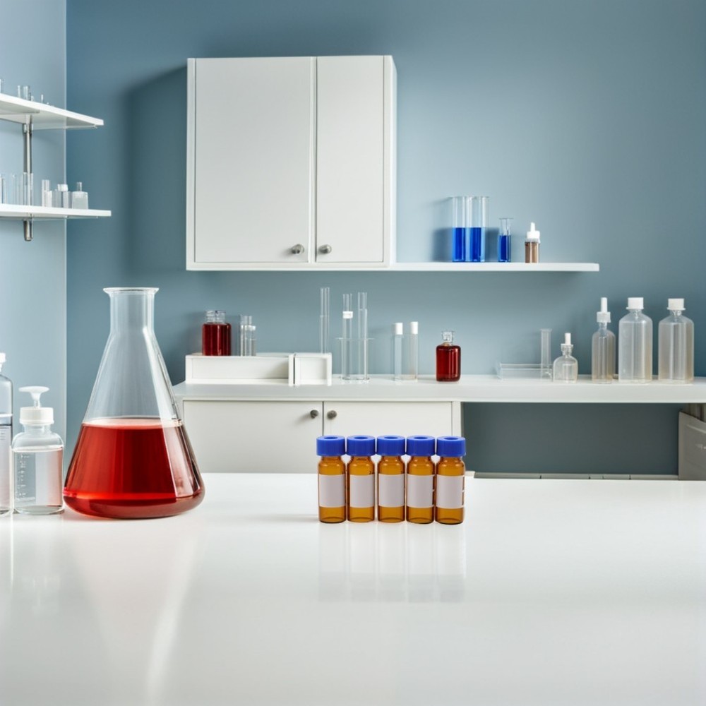 100 Pcs Seals Empty Vials Lab Accessory for Injections Analytical Sampling