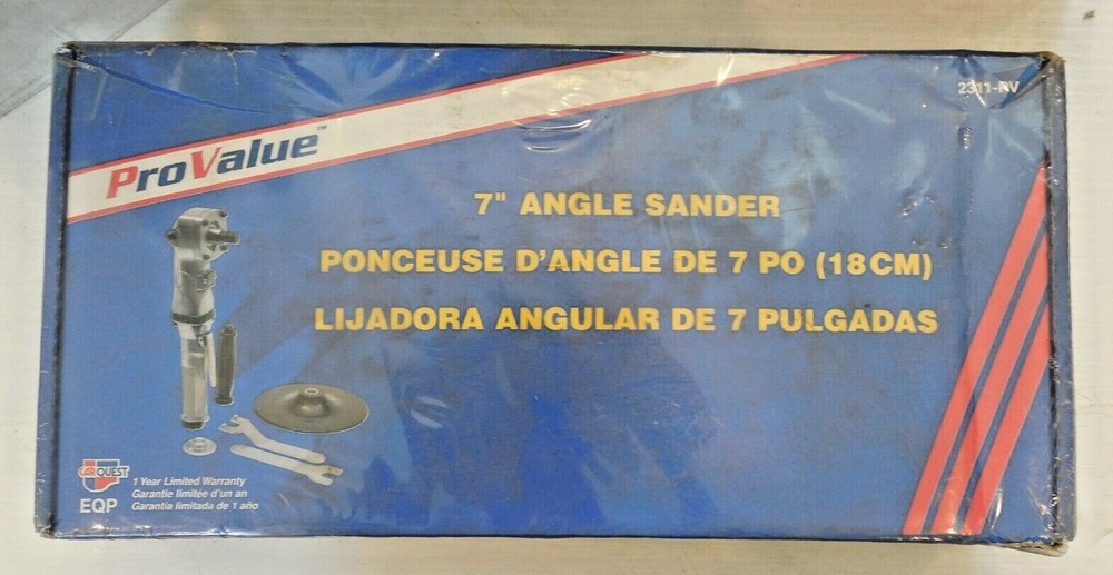 7" Angle Sander 2311-PV