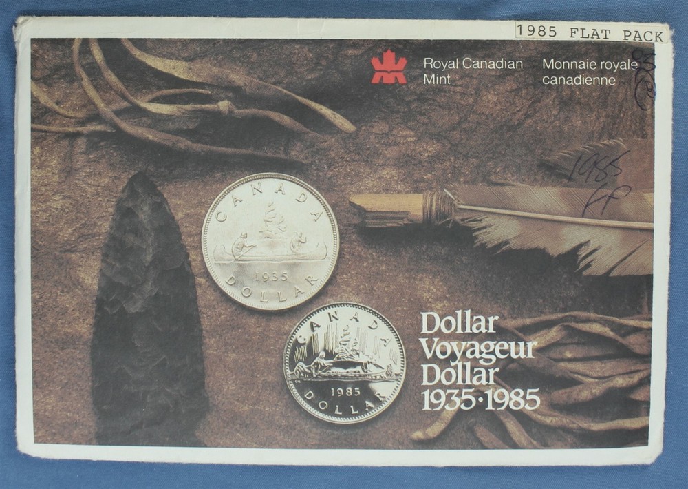 Canada 1985 Uncirculated Mint Set - Experimental Test Packaging