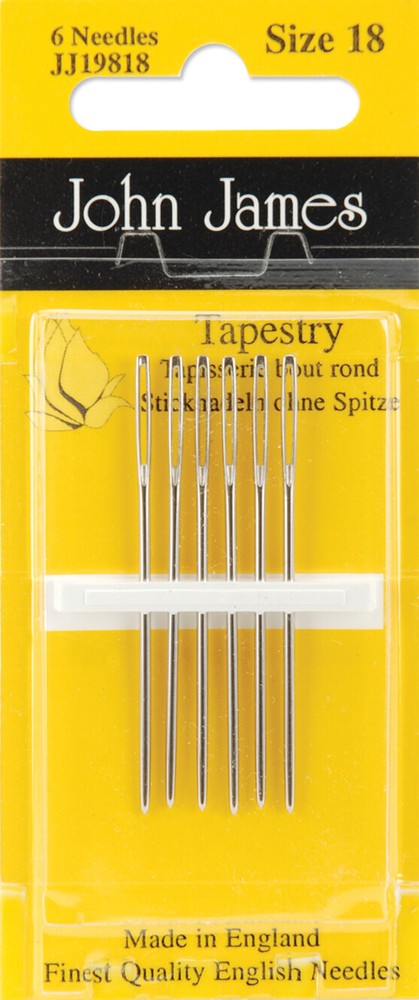 Tapestry Hand Needles Size 18 6/Pkg