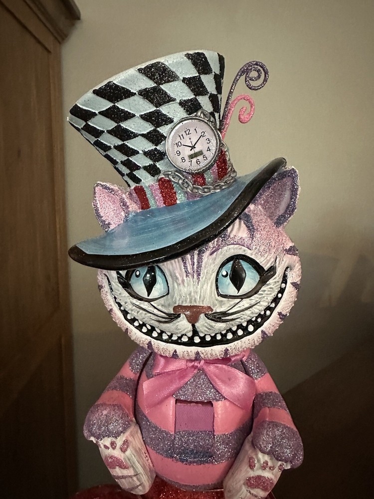 Kurt Adler HA0573 Hollywood Cheshire Cat Nutcracker