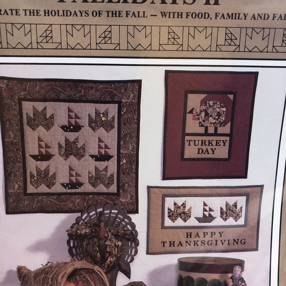 Fallidays 2 Quilt Pattern Mumm's the Word Thanksgiving