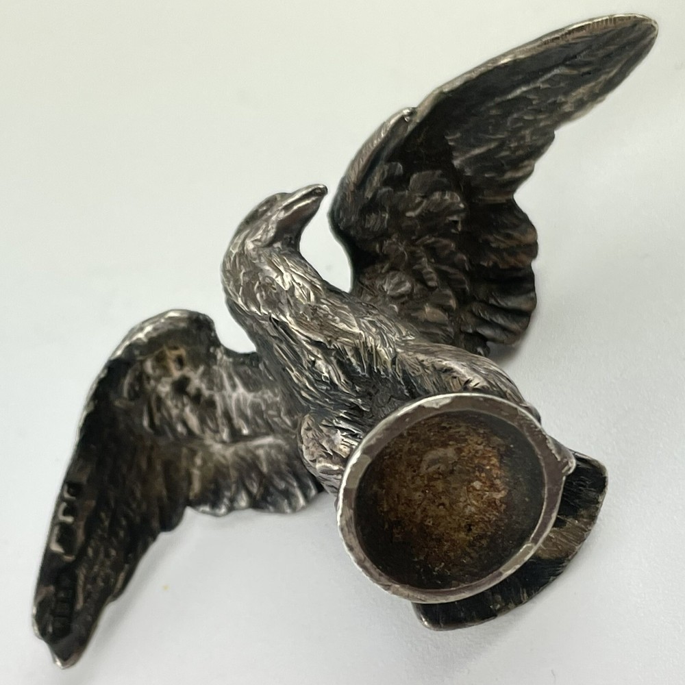 Vintage Solid Sterling Silver Eagle Figure BSE Products 1981 6.5cm