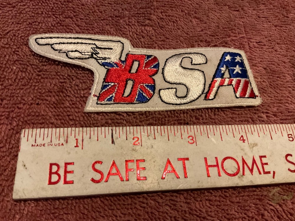BSA Motorcycles Sew On Patch