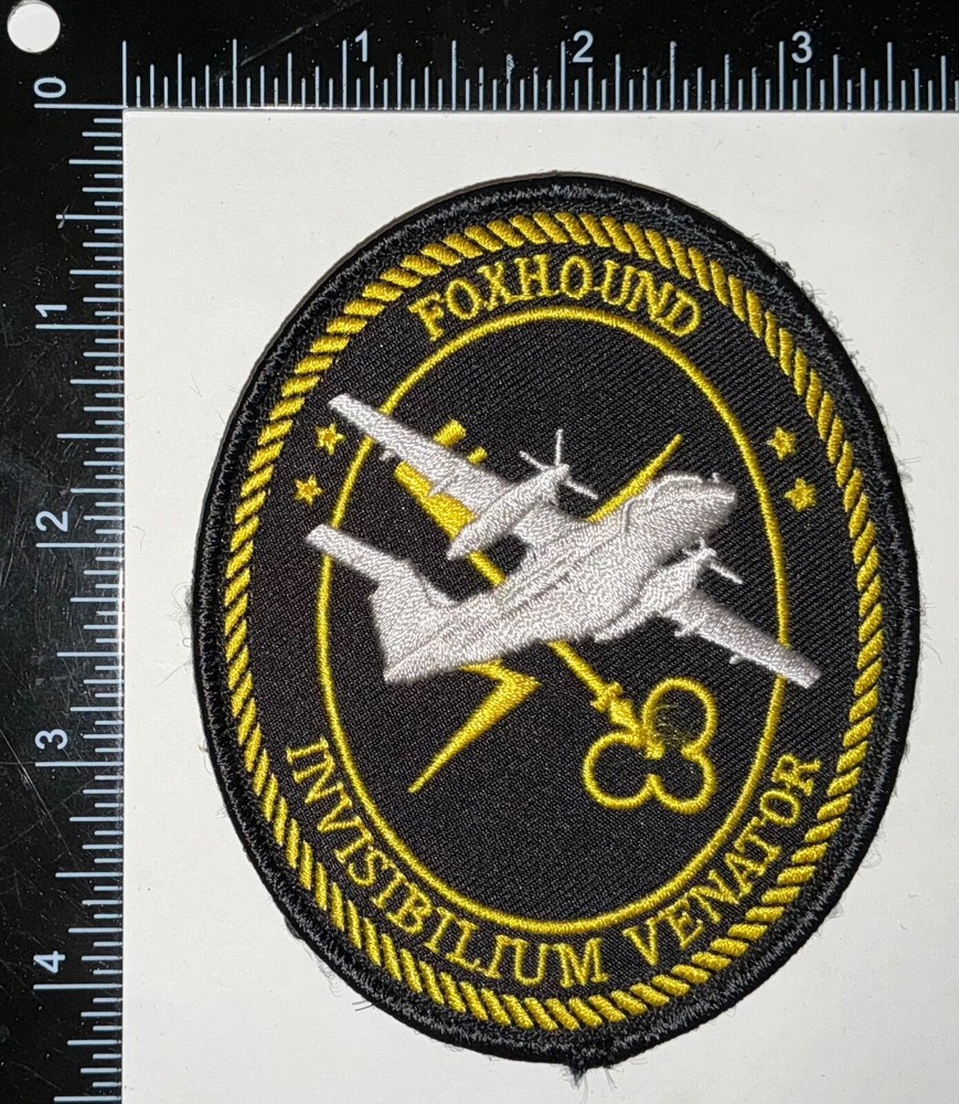 USAF UNKNOWN Foxhound Invisibilium Venator HOOK & LOOP Patch