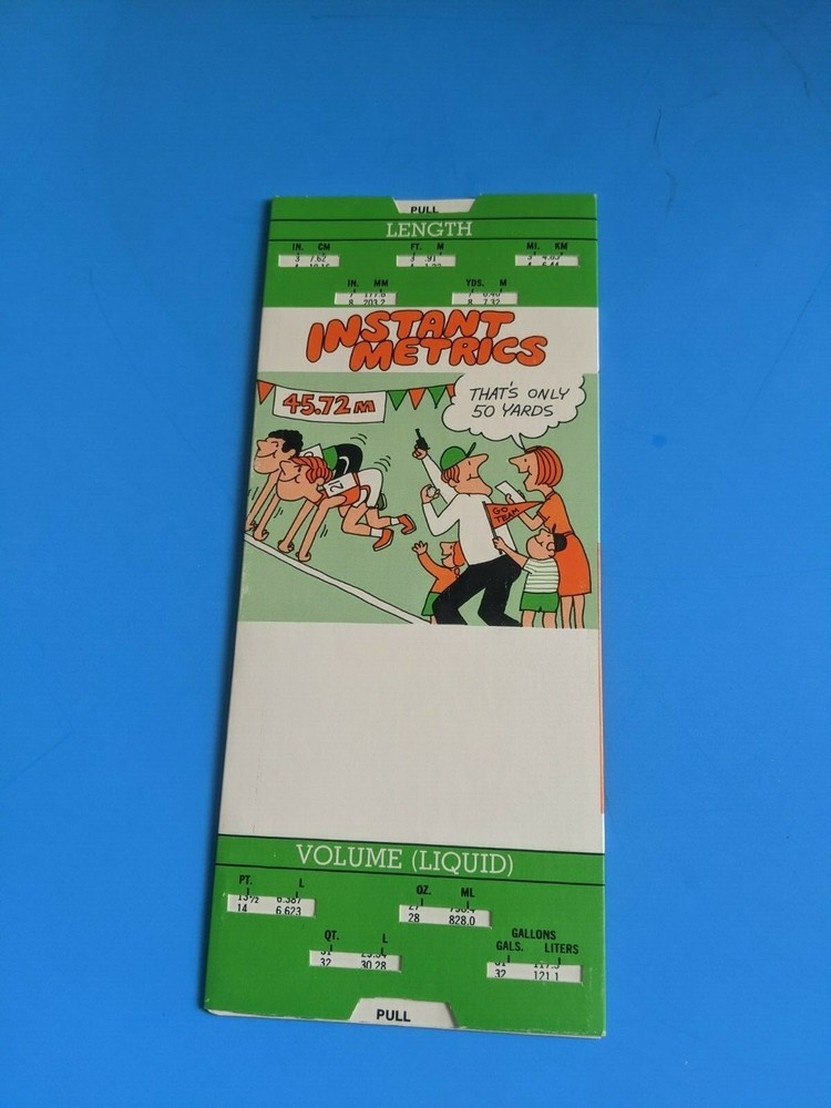 Instant Metrics Scale Chart