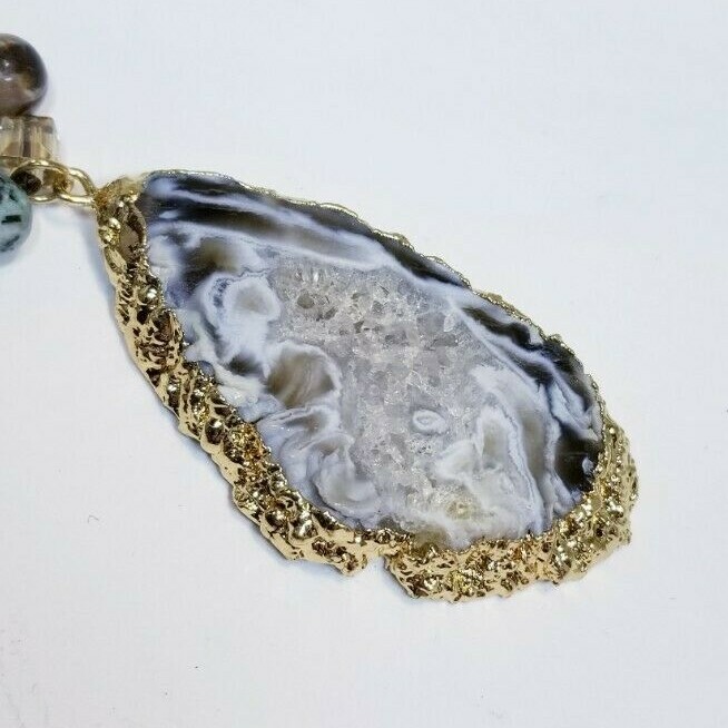 TINY DEVOTIONS BOHEMIA DRUZY CRYSTAL MALA