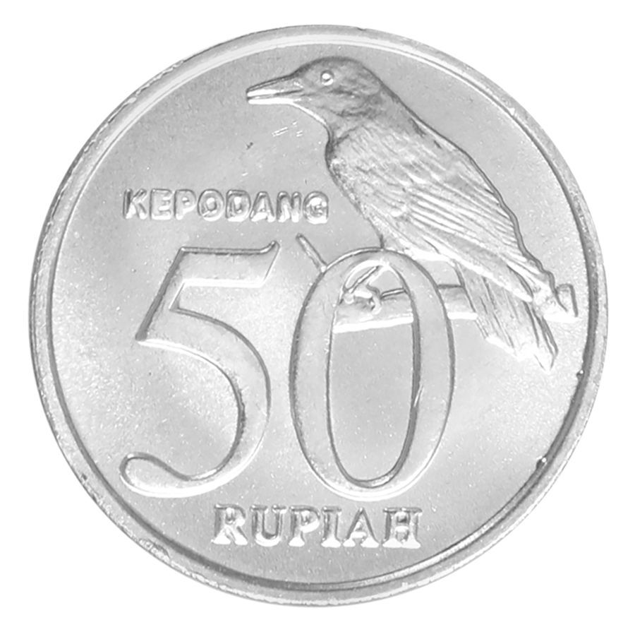 Indonesia 50 Rupiah, 1999, KM #60, Mint
