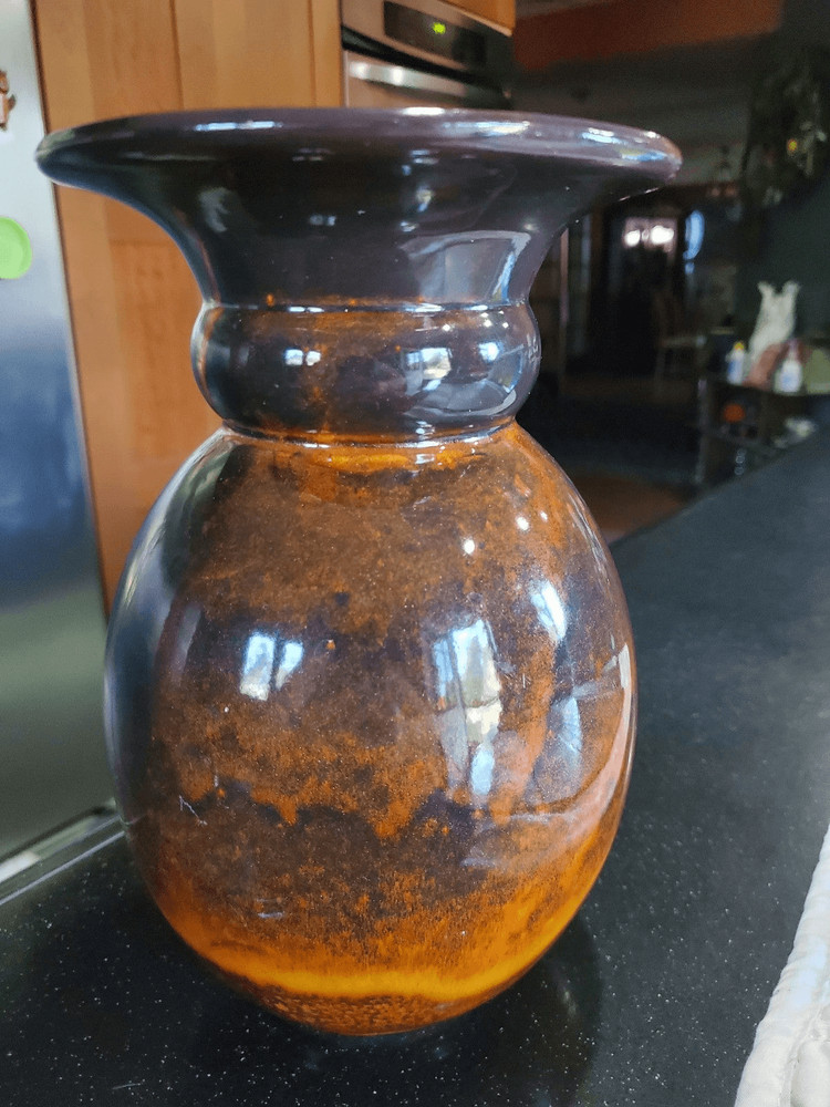 Art Pottery Vase Ceramic Hand Thrown
