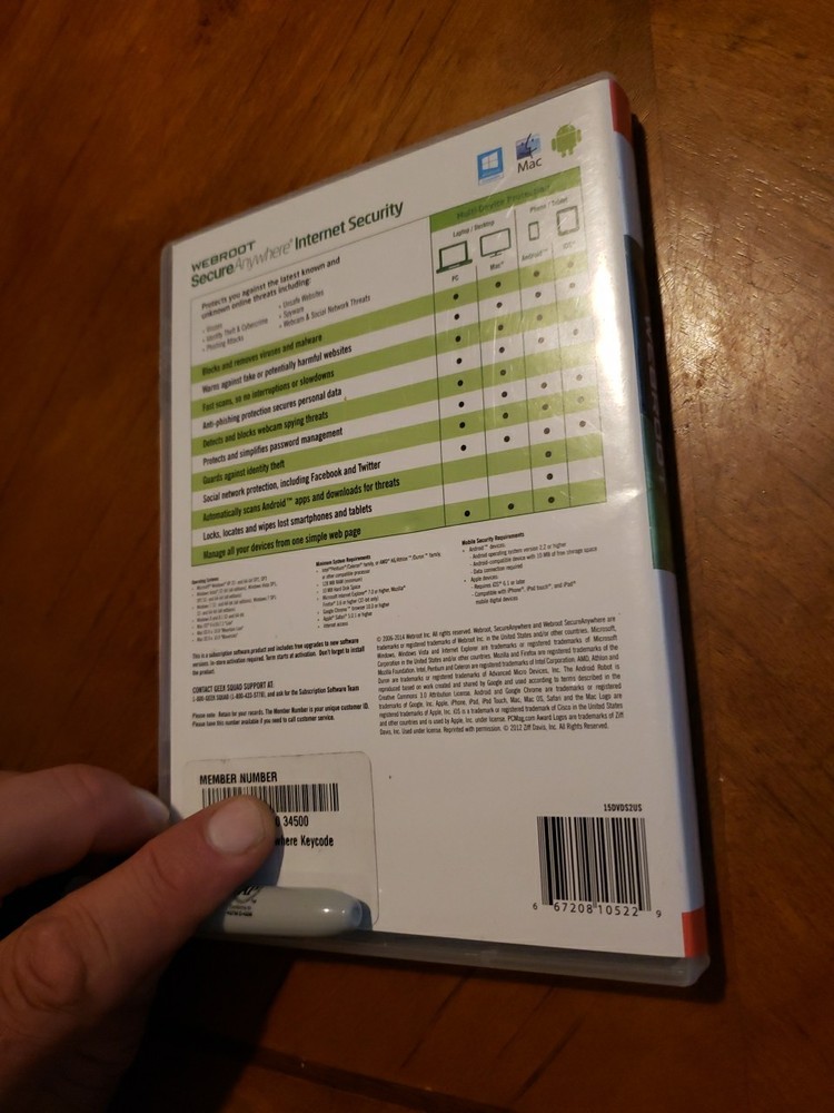 Webroot SecureAnywhere Internet Security - Full Version for Windows & Mac