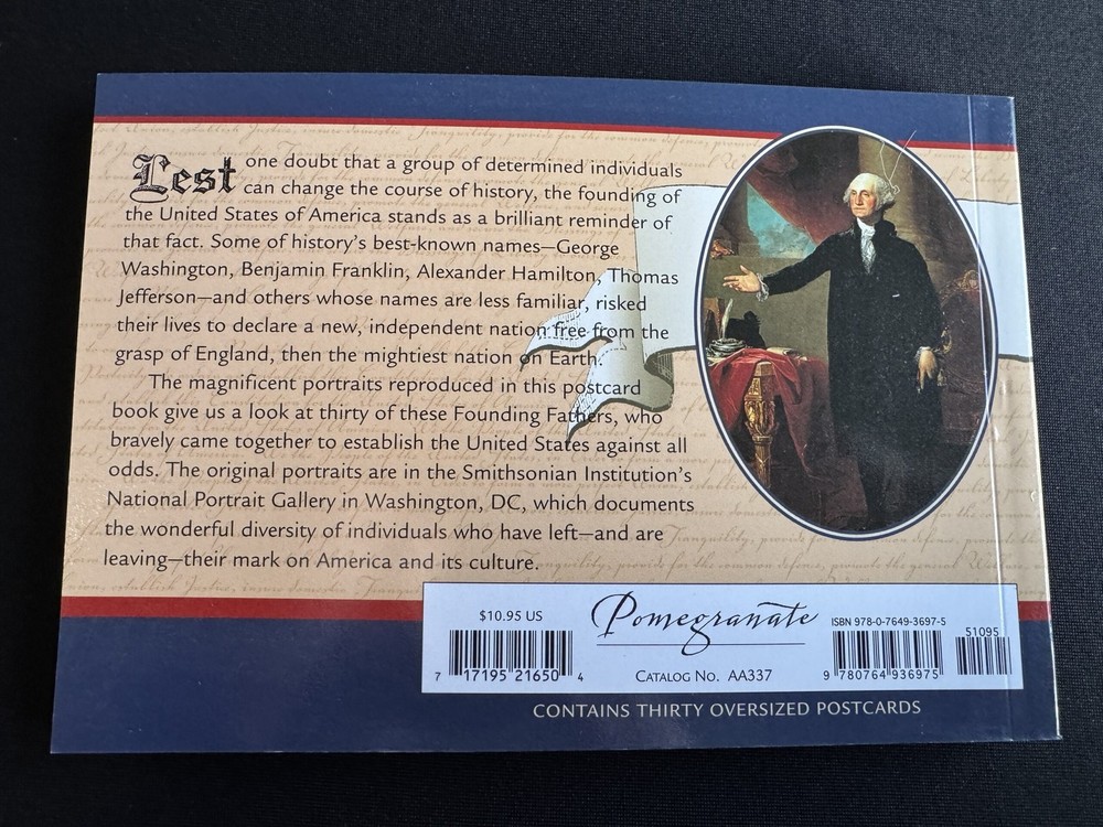 Founding Fathers - A Book of Postcards