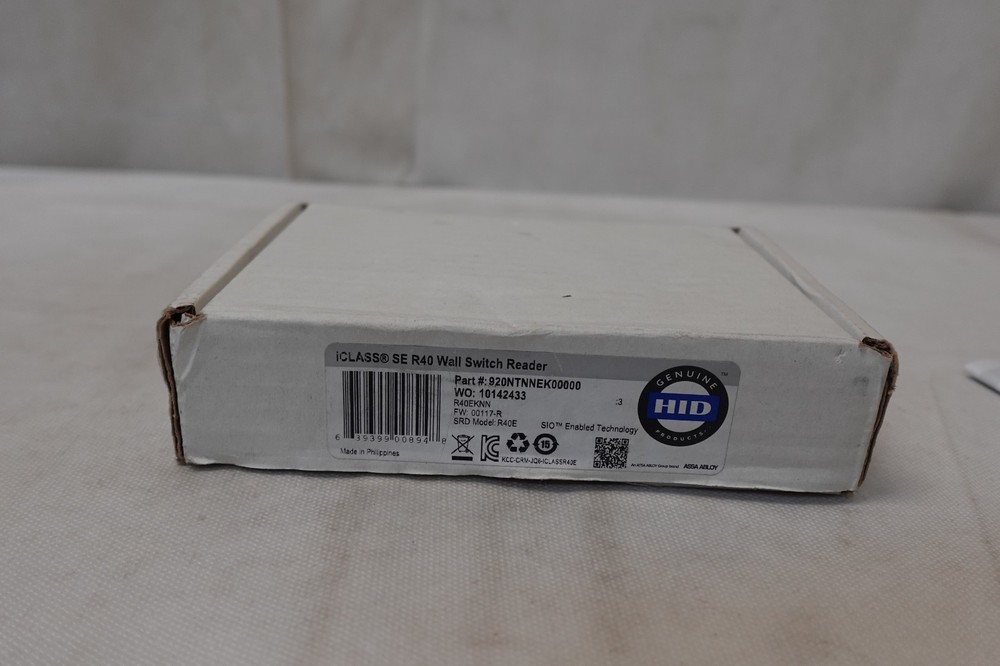 HID iCLASS SE R40 Wall Switch RFID Prox Reader Access Control 920NTNNEK00000