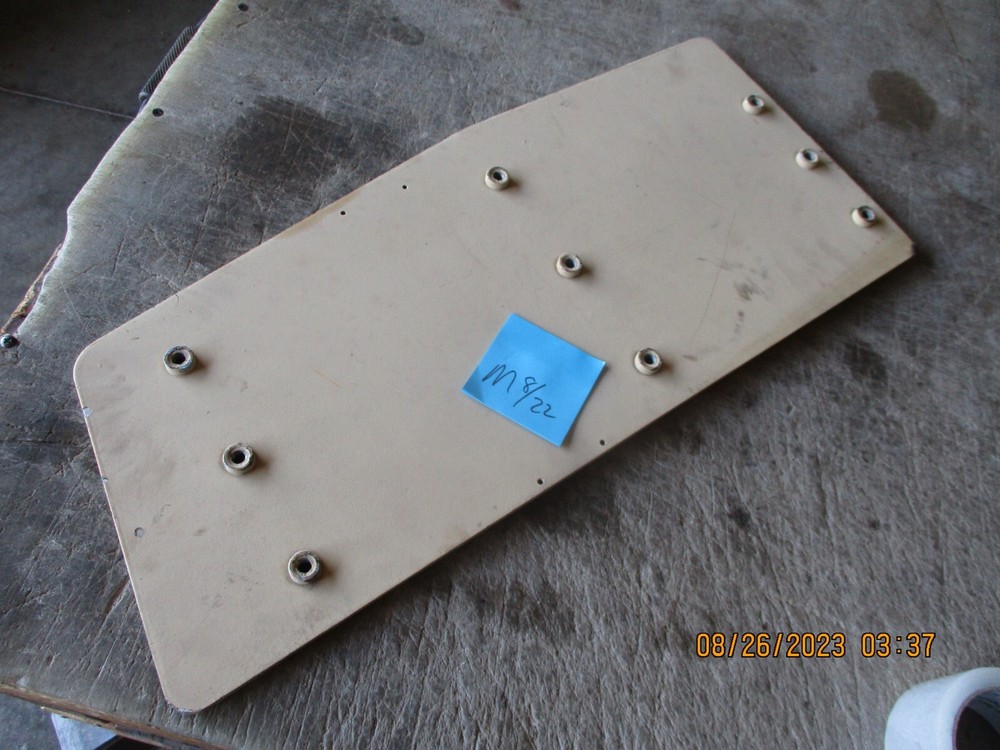 Used Aluminum Plate/Bracket for HMMWV