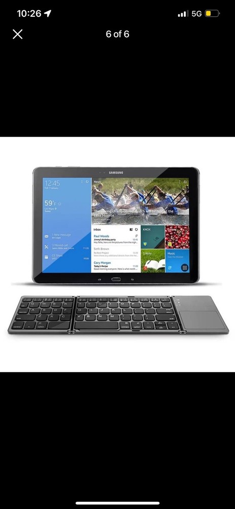 Foldable Wireless Keyboard