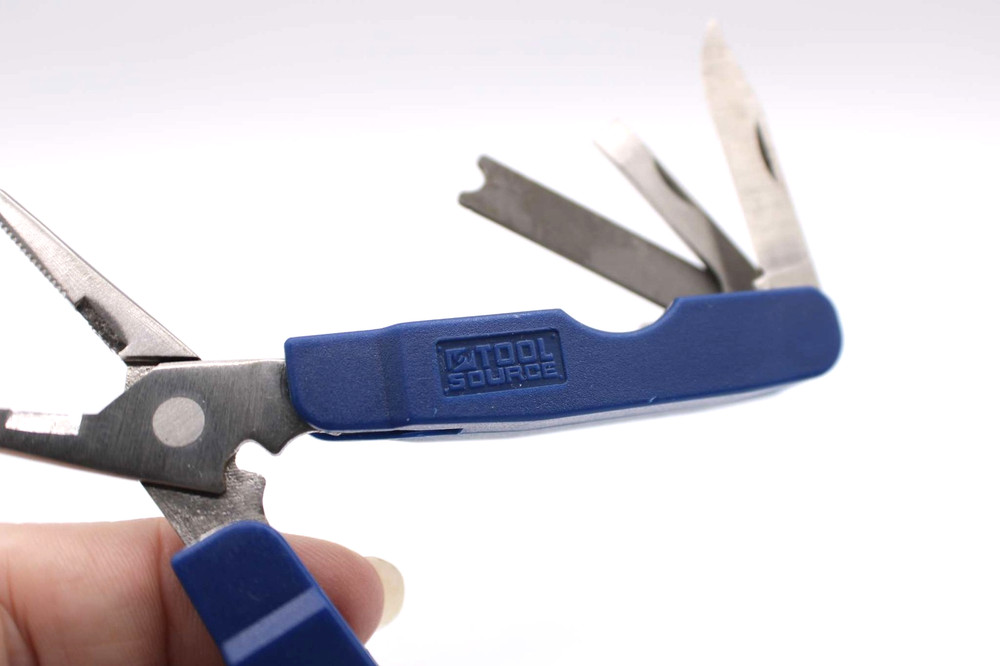 Multi Tool Small Pocket Pliers File Screwdriver More Blue Tool Source Camping