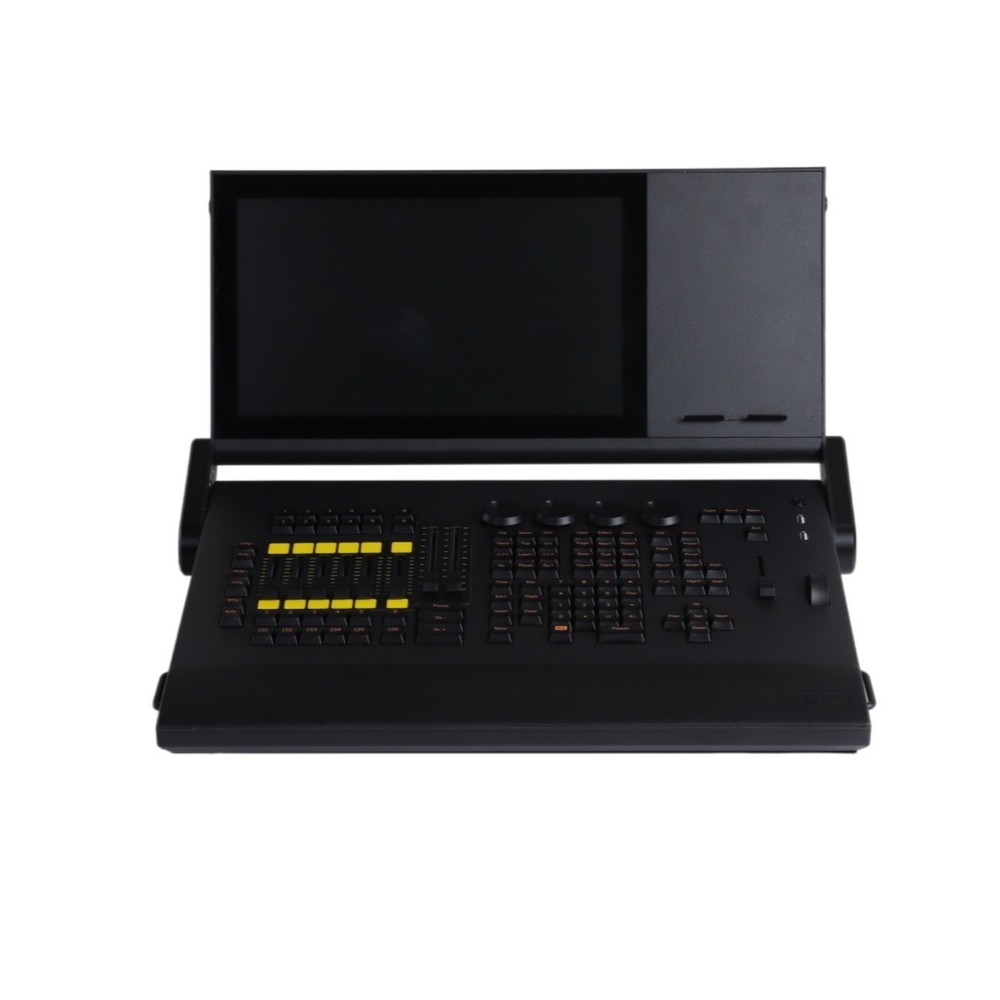 new motorized onpc controller command wing 2 rgb led fader control/display +case