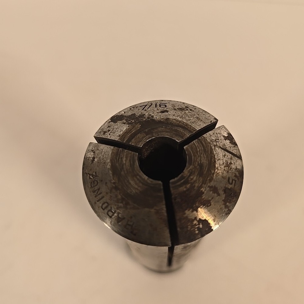 Hardinge 5C Round Collet 7/16" Internal & External Threads