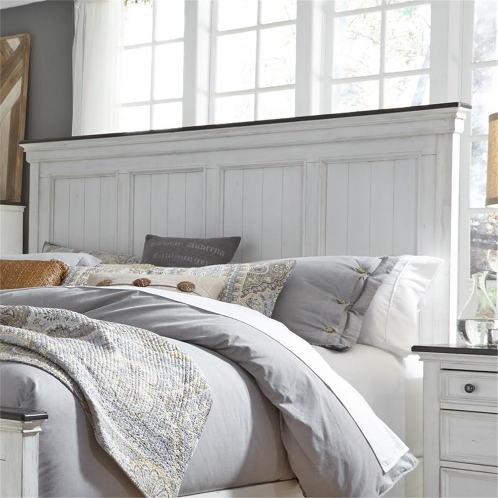 Allyson Park White Queen Panel Headboard