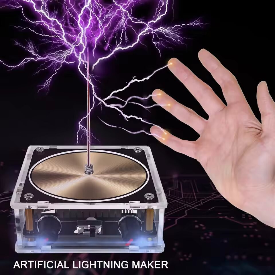Music Tesla Coil Artificial Lightning Touchable Lightning Science Experiment
