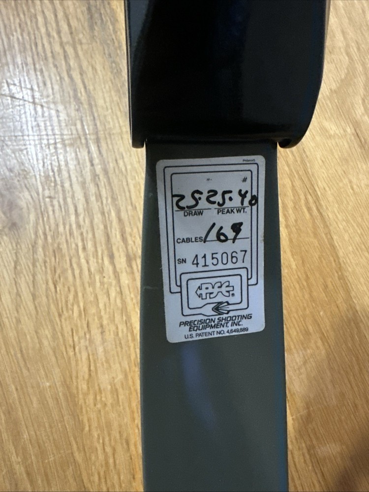 Vintage PSE Graphite Compound Bow USA Spirit JR