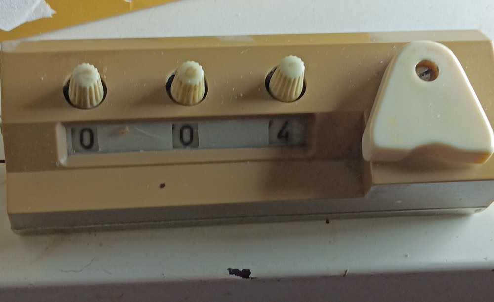 Knittax Am3 Knitting Machine Counter Working