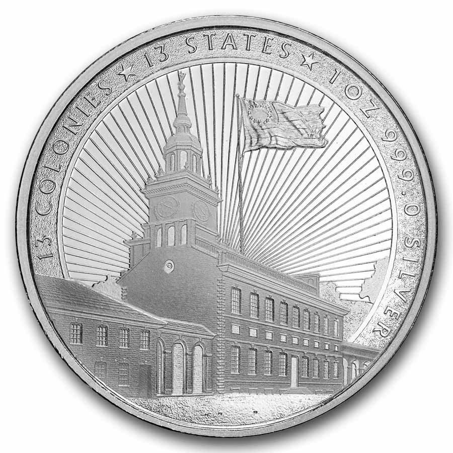 1 oz Silver Round - Minuteman