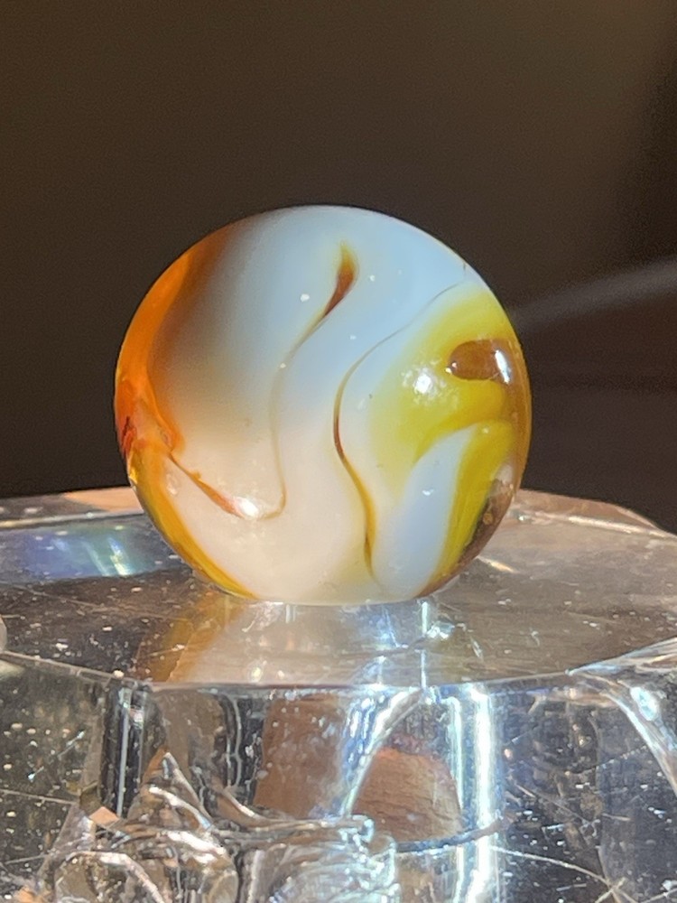 AKRO AGATE CORKSCREW Egg Yoke Shooter MARBLE