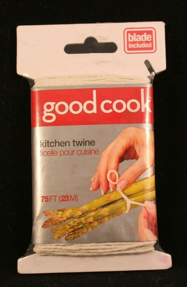 Good Cook - Kitchen Twine - 75 Feet - Multi Purpose - Blade Included