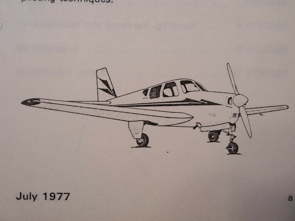 Beechcraft Debonair 35-A33 & 35-B33 Pilot's Operating Handbook