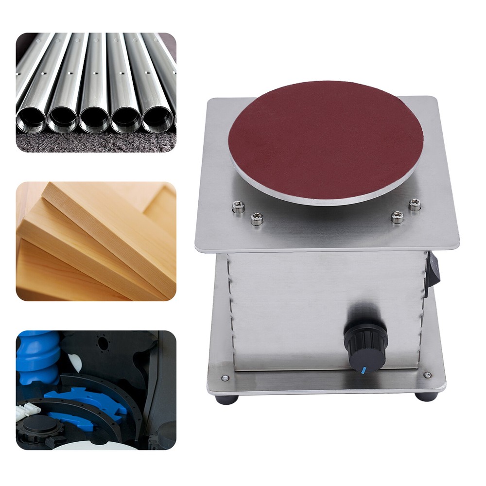 4inch Electric Disc Sander Machine Edge Sharpener Mini Bench Polisher Tools Kits