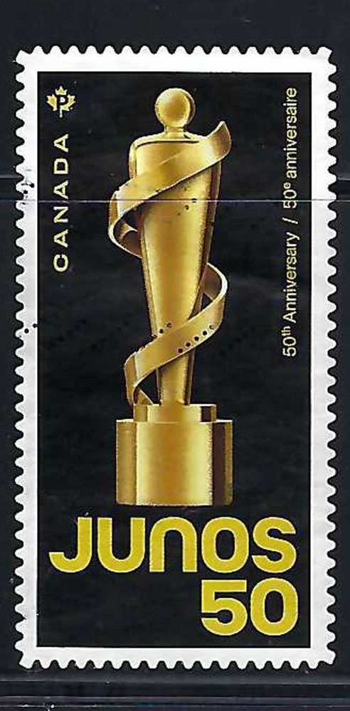 CANADA USED - SCOTT # 3286 - FROM BOOKLET - JUNO AWARDS - 2021