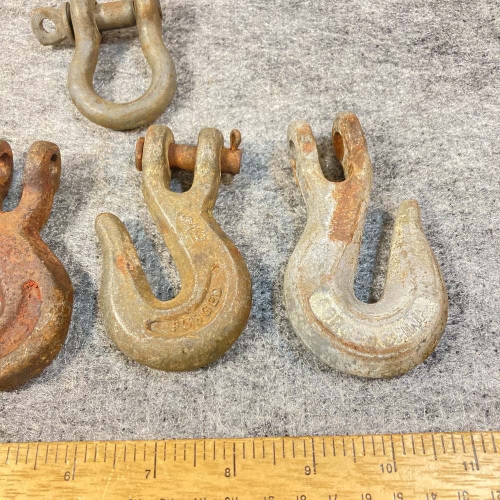 Clevis Slip Hook 4 Pc Chain Tow Lifting Hook