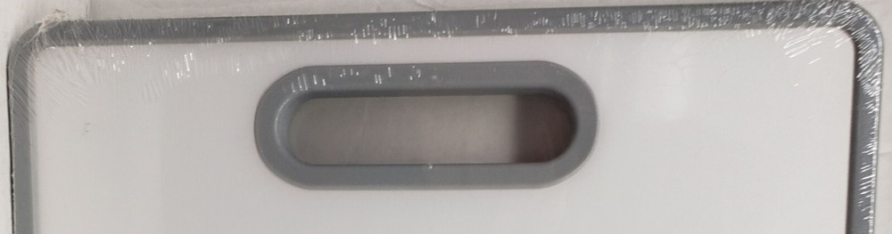 Kitchen Plastic Cutting Board (12"x15") KITCHEN ITEMS,KITCHENWARE, grey frame,HL