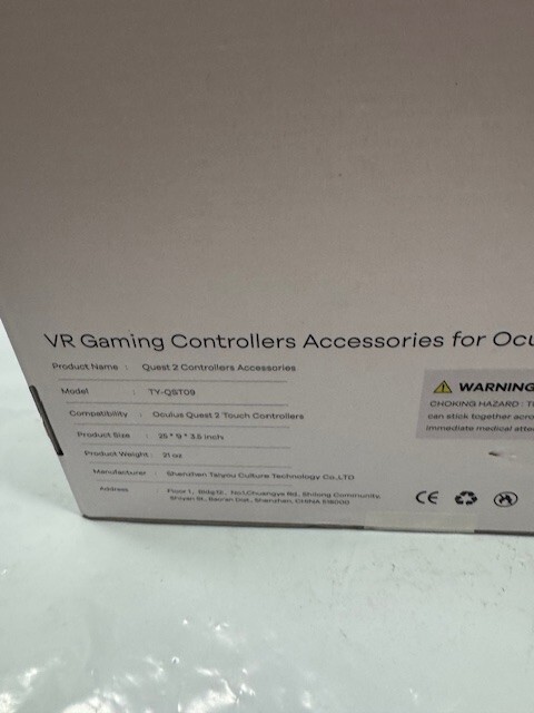 HUIUKE VR Controllers Holding Game Accessories for Meta Quest 2*New