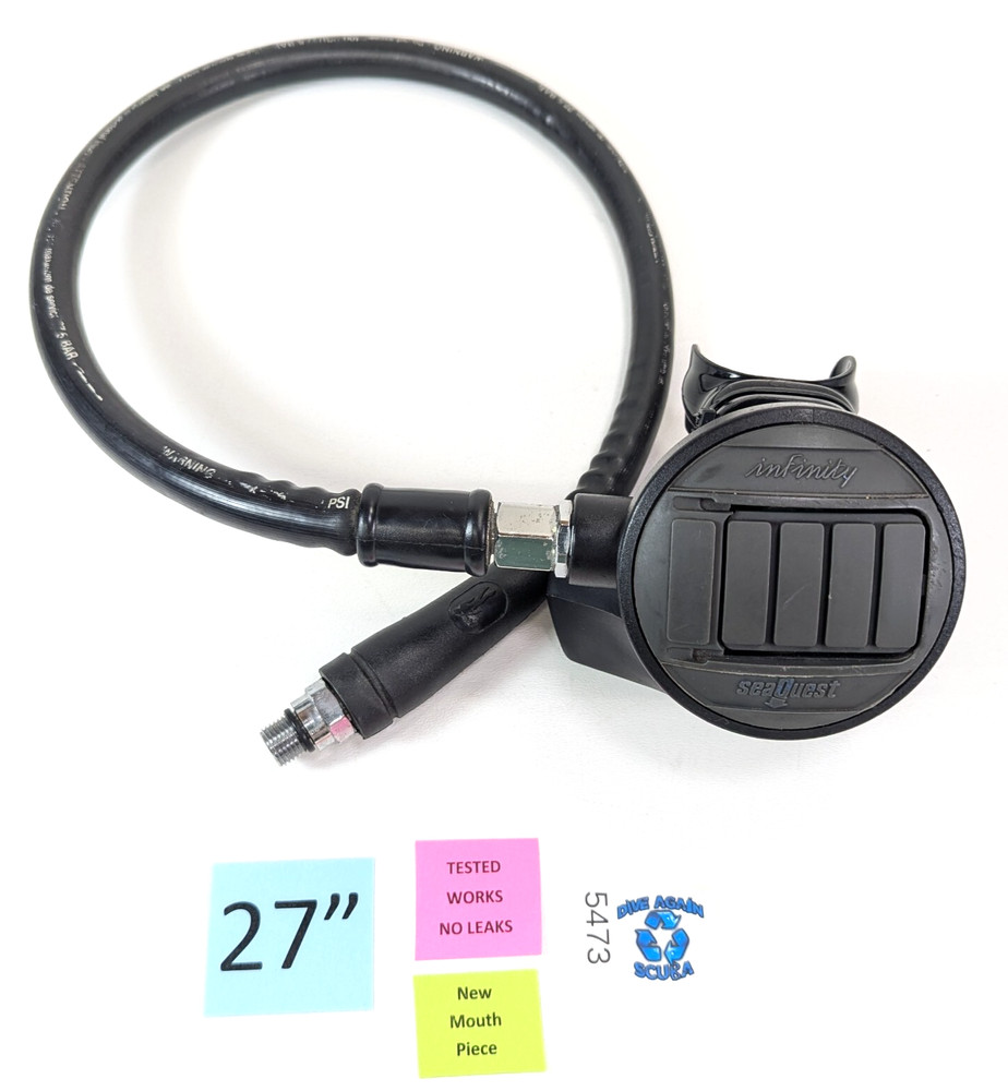 SeaQuest Infinity 2nd Second Stage Regulator Scuba Dive (Octo)             #5473