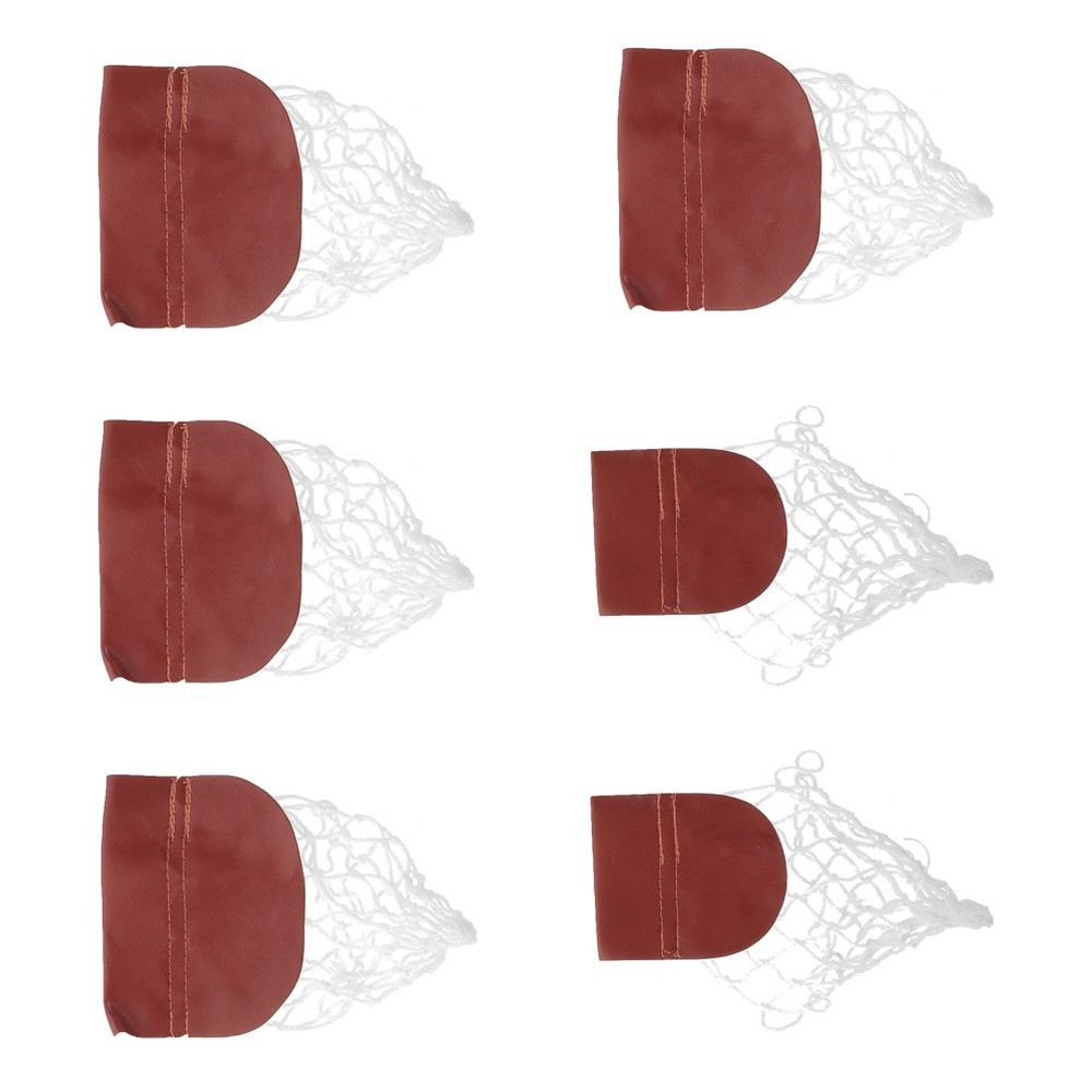 6 Pcs Pool Table Replacement Mesh Bag Billiard Single Pocket Billiards Net