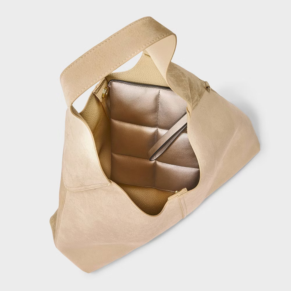 Oversized Slouchy Shoulder Bag - Universal Thread Tan