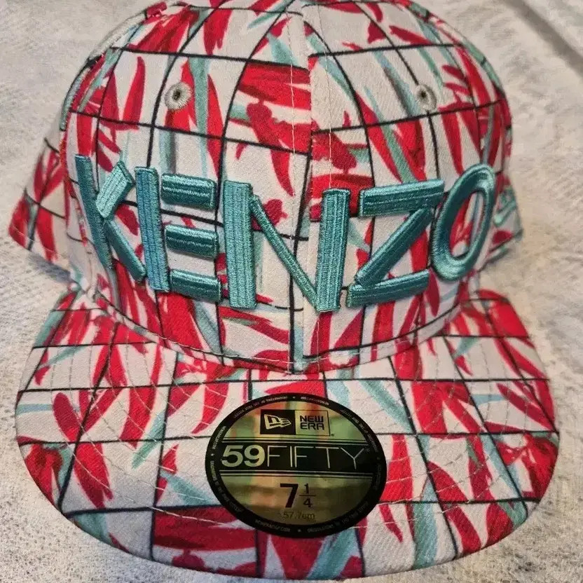 Kenzo x New Era 59FIFTY Cap - 7 1/4, Multicolor Pattern