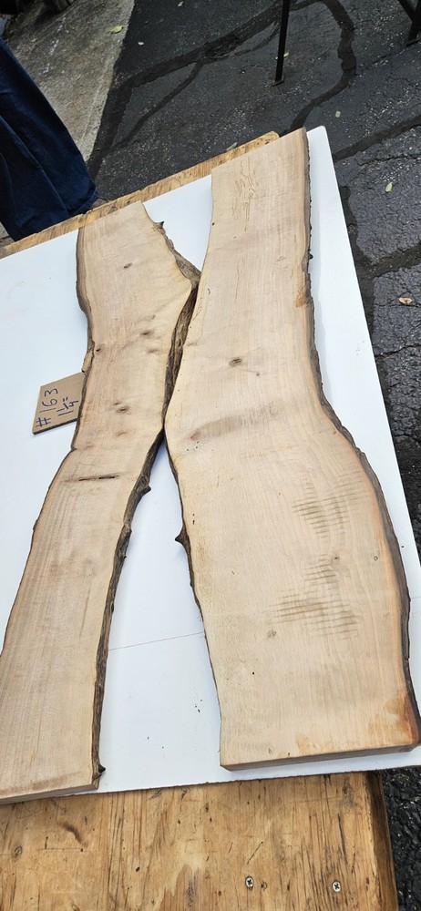 Bastogne Walnut Slabs Bookmatch (2) Live Edge