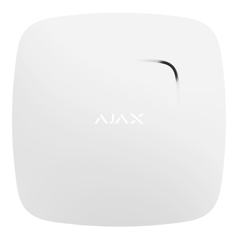 Ajax White Temperature Sensor Smoke and CO Detector