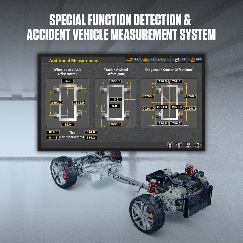 3D Wheel Alignment Machine Fully Automatic 4 Wheel Alignment Tool Professional