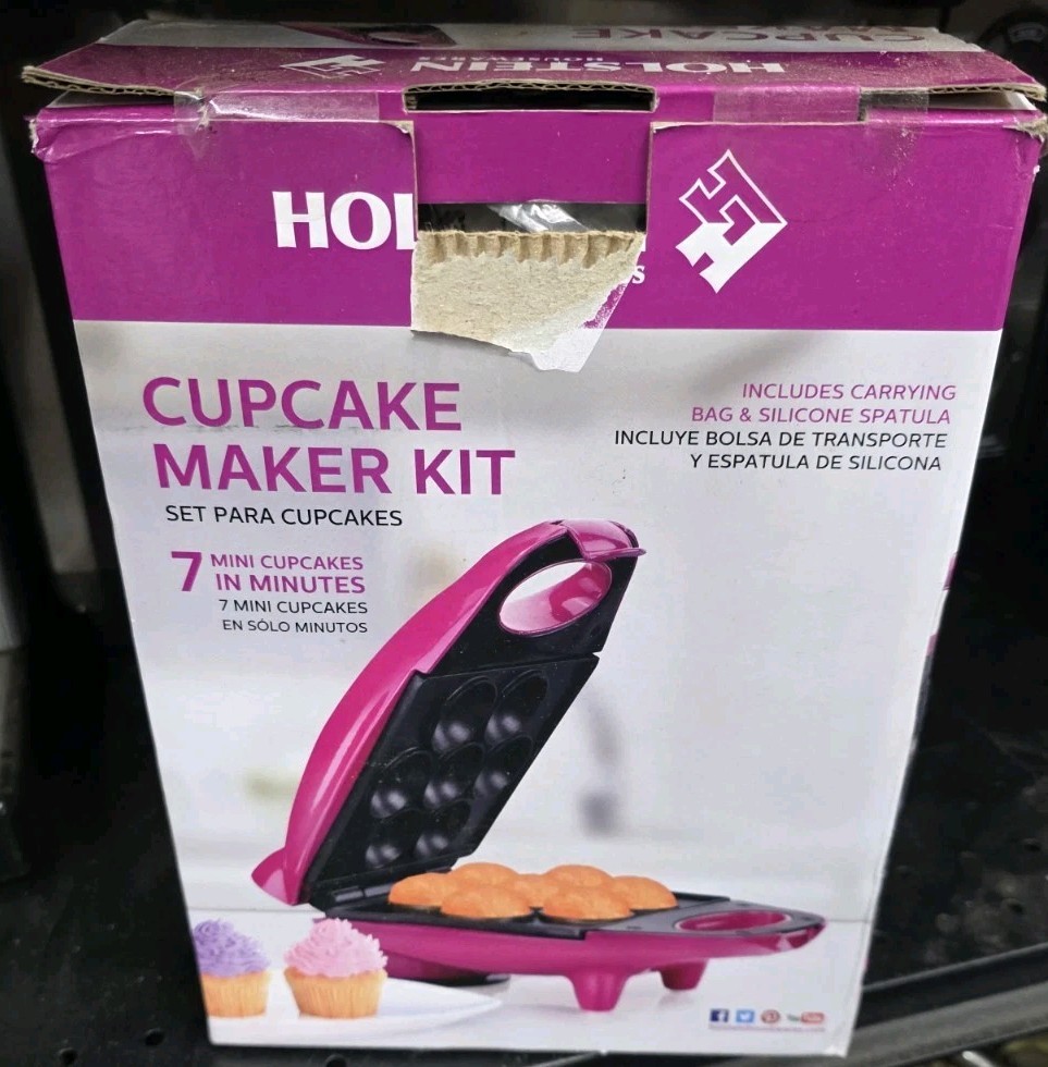 Holstein Cupcake Maker NEW IN BOX
