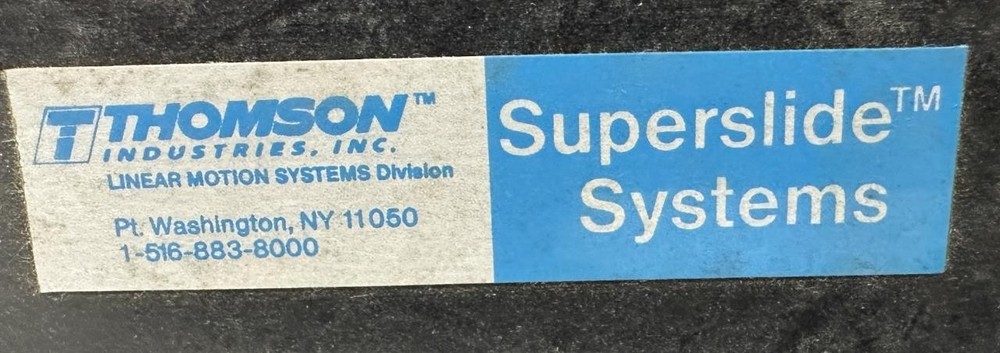 Thomson 2DB120UBFx36 SuperSlide 36" Linear Table