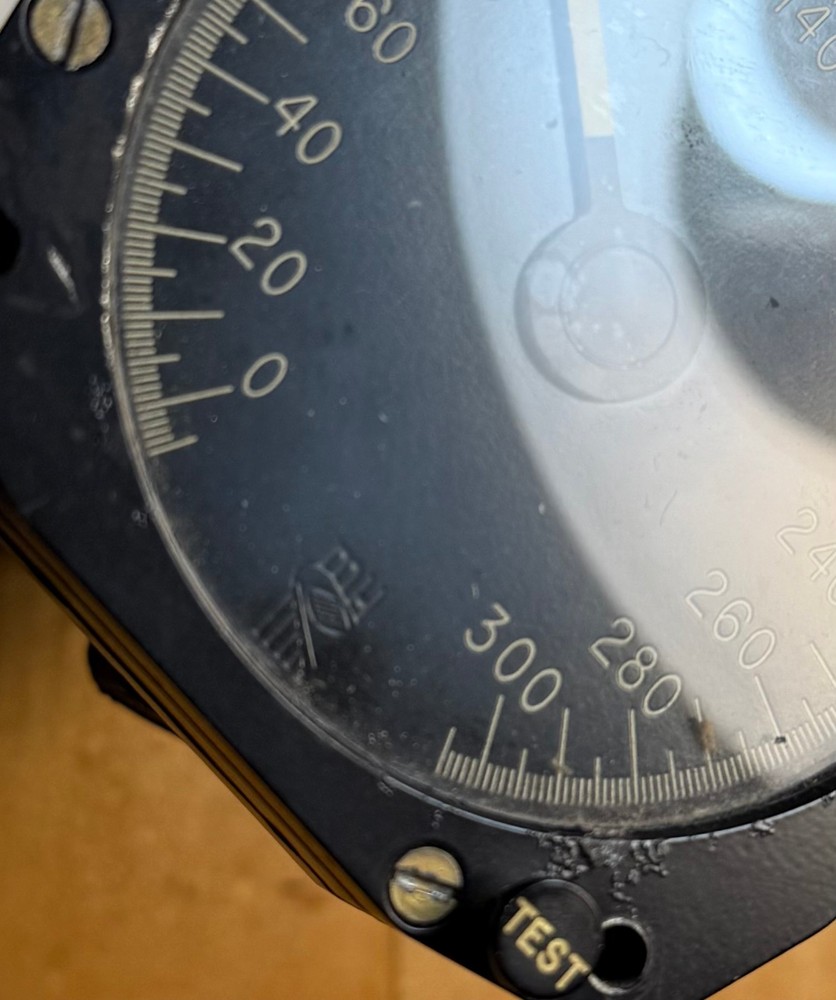 Vintage Airspeed Indicator from 1940's