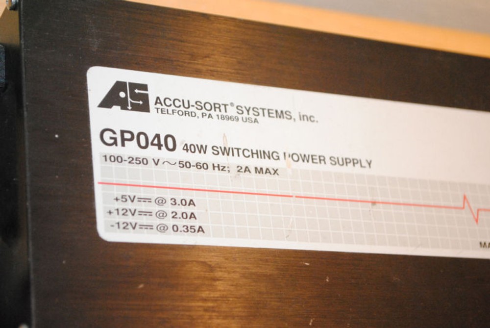 Accu-Sort GP040 40W Switching Power Supply