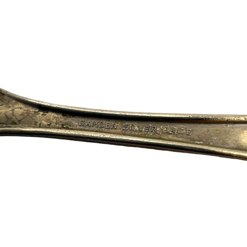 Vintage 1933 Camden Silver Plate Spoon BIRCHMONT Pattern Standard Teaspoon