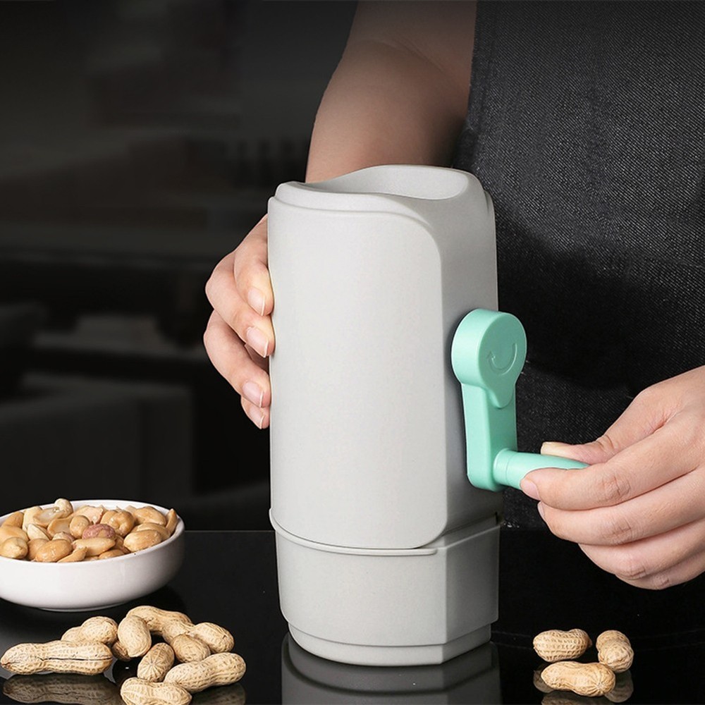 Manual Rotating Peanut Sheller with Hand Crank for Easy Kitchen Shelling
