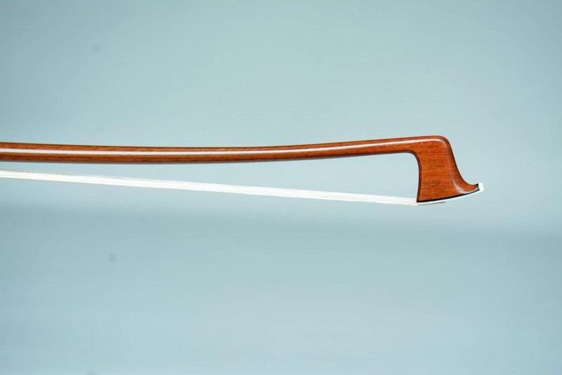Recommend!! Silver mounted!An IPE Viola Bow ,unique forg! Master Piece!70.5G
